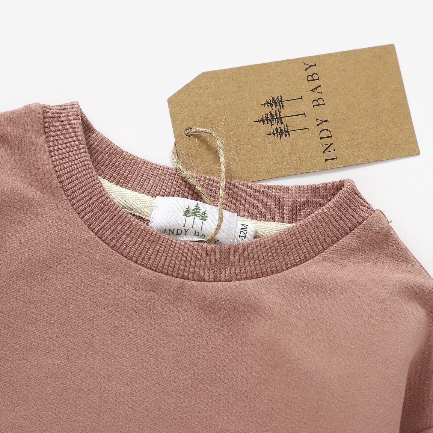 OG Sweatshirt Romper - Salmon