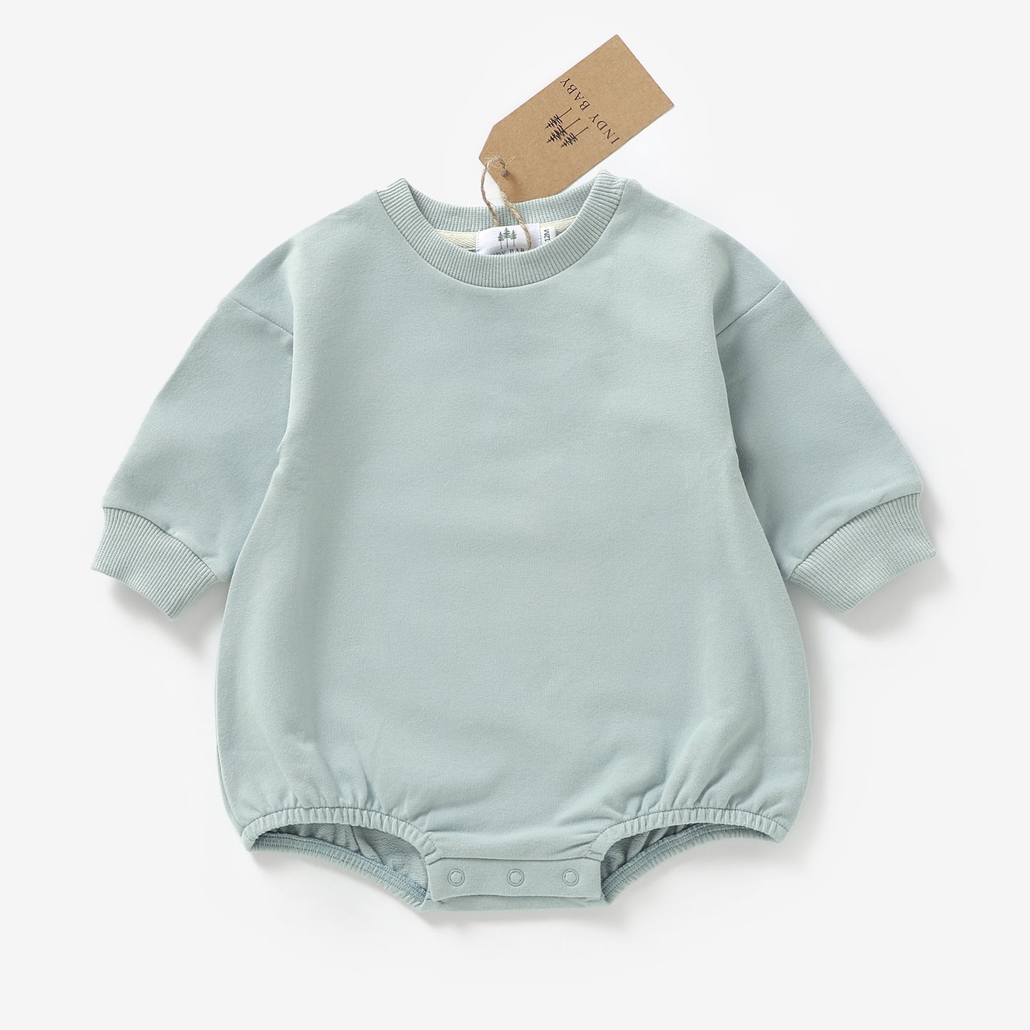 OG Sweatshirt Romper - Ocean