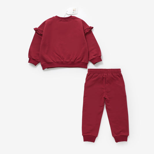 Ruffle Set - Ruby