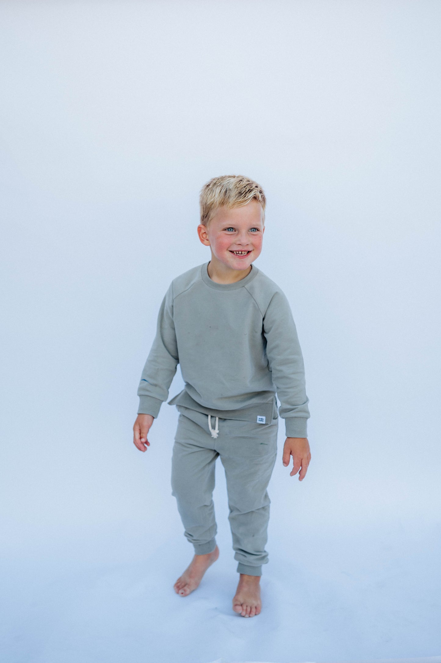 Essential Crewneck Set - Sage