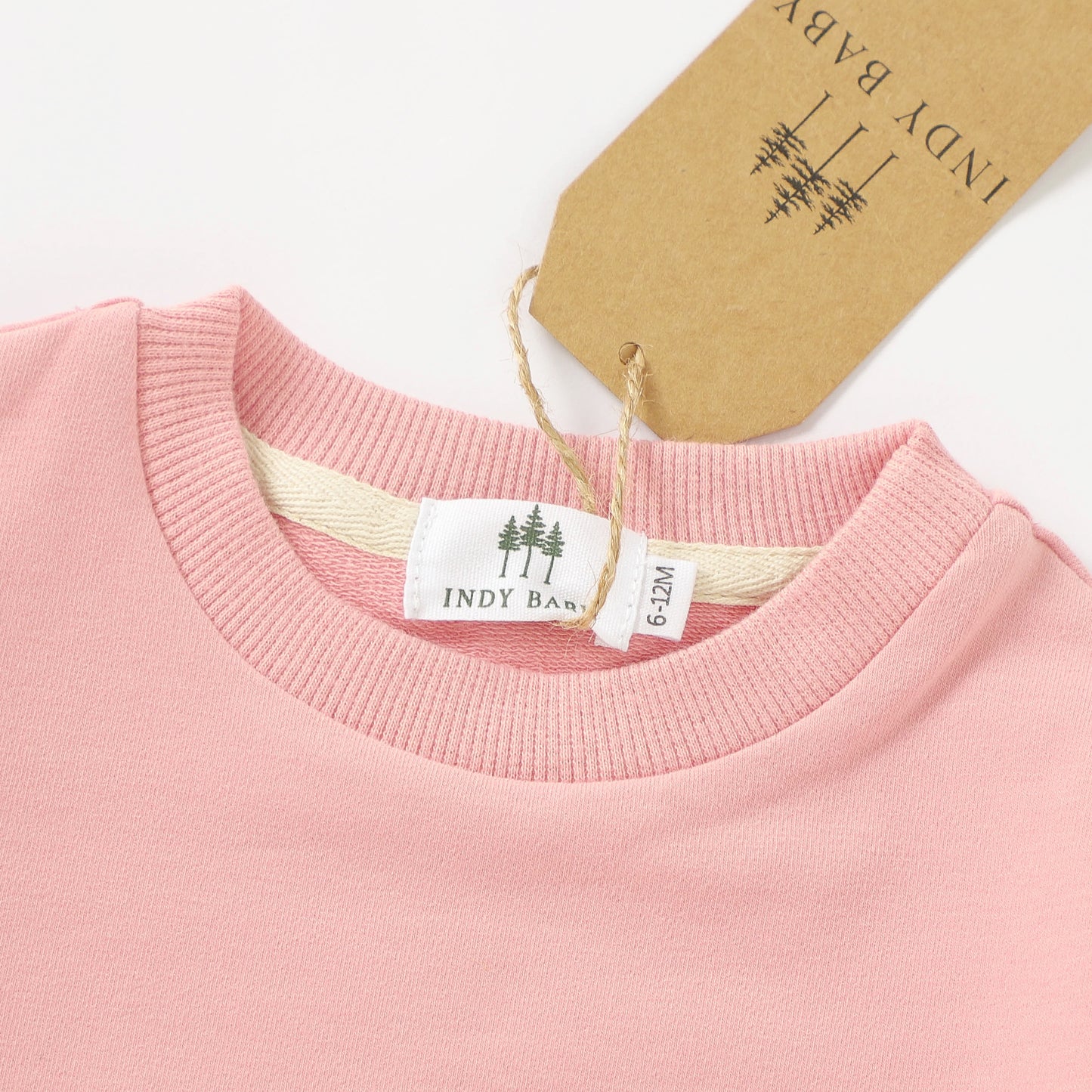 OG Sweatshirt Romper - Rose