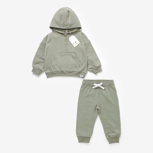 Henley Set - Sage