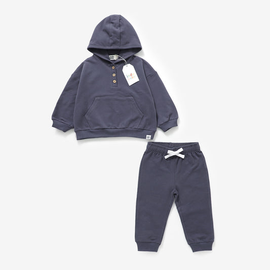 Henley Set - Navy