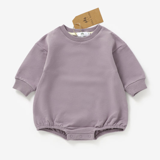 OG Sweatshirt Romper - Lavender