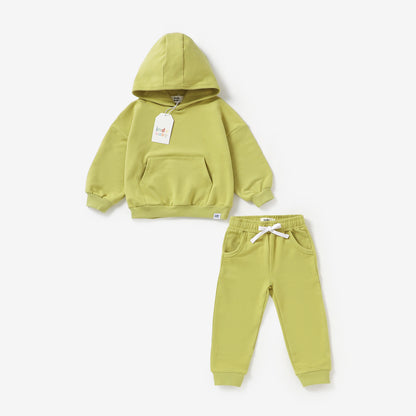 Oversized Hoodie Set - Citrus