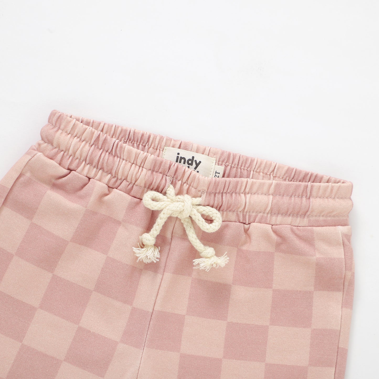 Easy Short Set - Blush Check