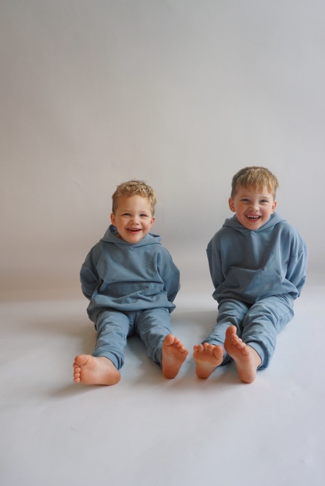 Oversized Hoodie Set - Sky