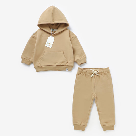 Cozy Hoodie Set - Teddy