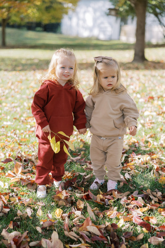 Cozy Hoodie Set - Teddy