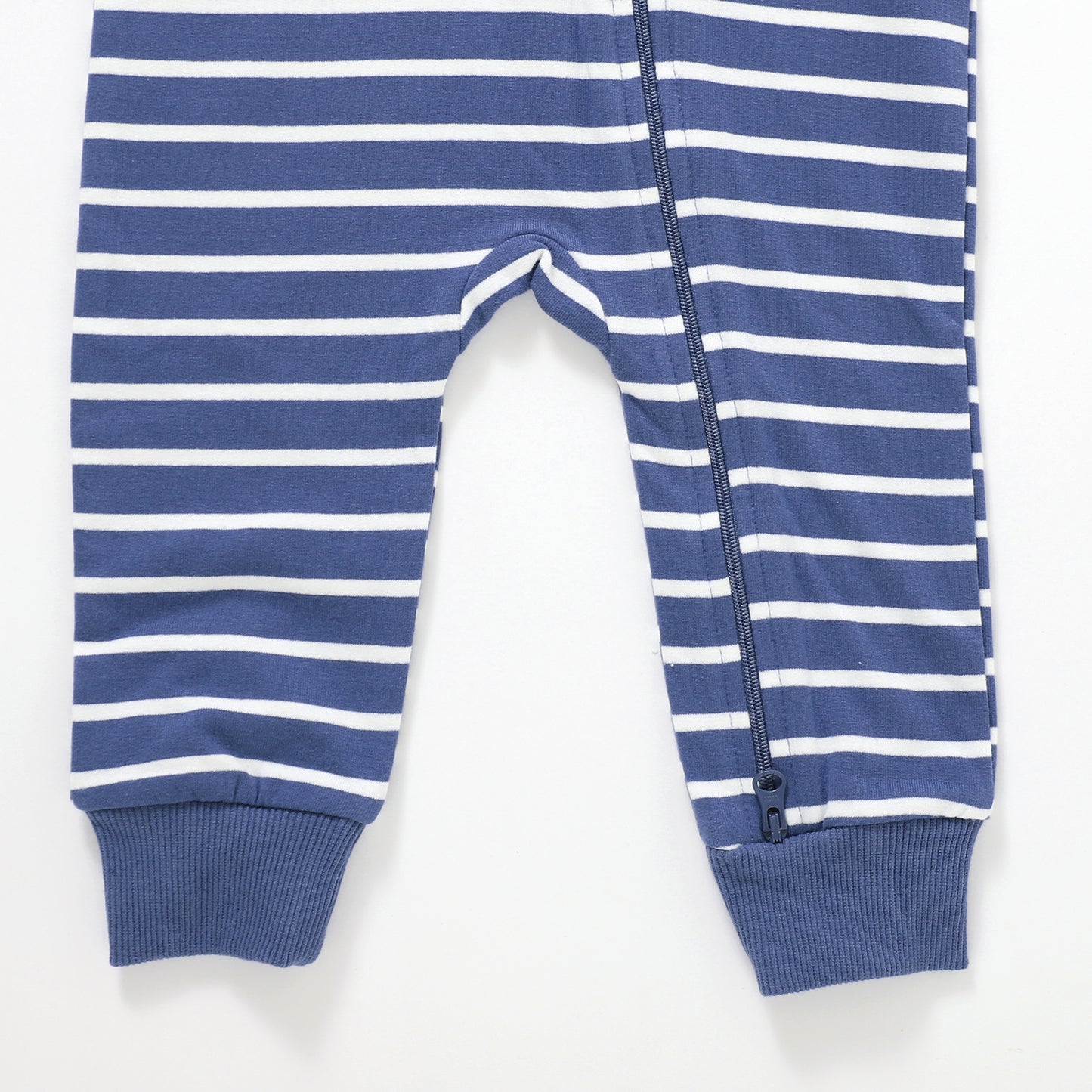 Zip Up Hoodie Romper - Heritage Stripe