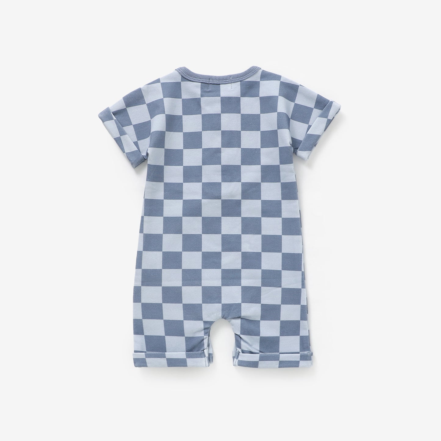 Summer Romper - Coastal Check