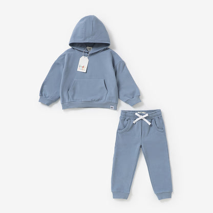 Oversized Hoodie Set - Sky