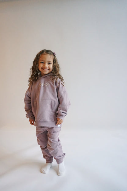 Oversized Hoodie Set - Lavender